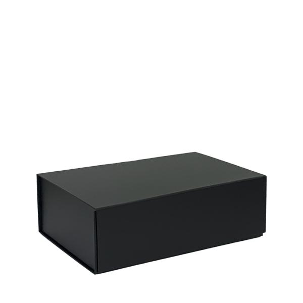 Black Boxes | Double Champagne Bottle Gift Box – Matt Black With Magnetic Closing Lid Black Boxes Black Boxes