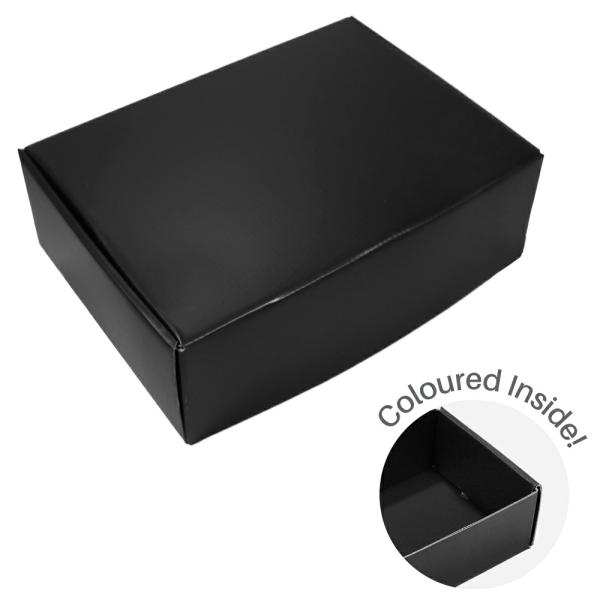 Black Boxes | Large Premium Mailing Box Boxes Black Boxes