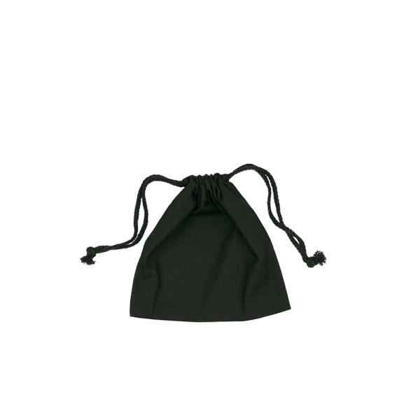 Calico Bags | Black Calico Bags 20Cm X 20Cm With Drawstrings Bags Calico Bags