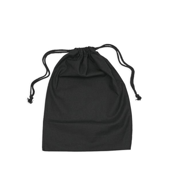 Calico Bags | Black Calico Bags 30Cm X 40Cm With Drawstrings Bags Calico Bags