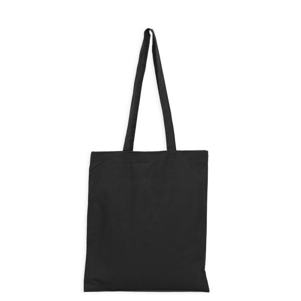 Calico Bags | Black Calico Bags 37Cm X 42Cm With Two Long Handles Bags Calico Bags