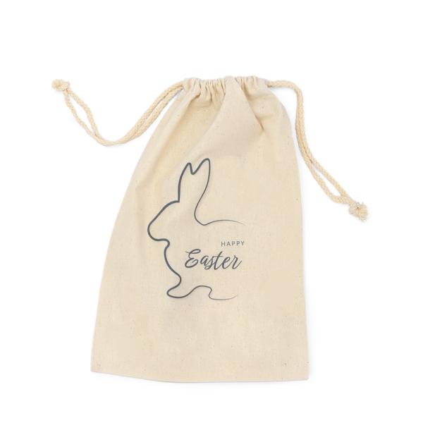 Calico Bags | Easter Bags – Bunny Silhouette – Calico Bags 20Cm X 30Cm With Drawstrings Bags Calico Bags