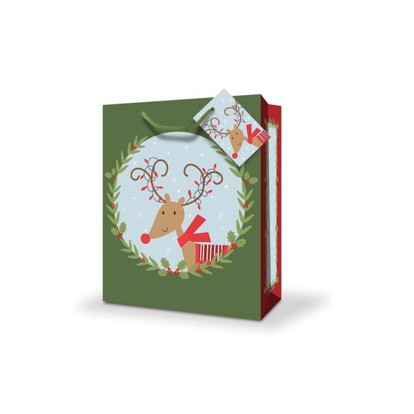 Christmas Bags | Christmas Bags – Reindeer – Small To Medium Christmas Christmas Bags