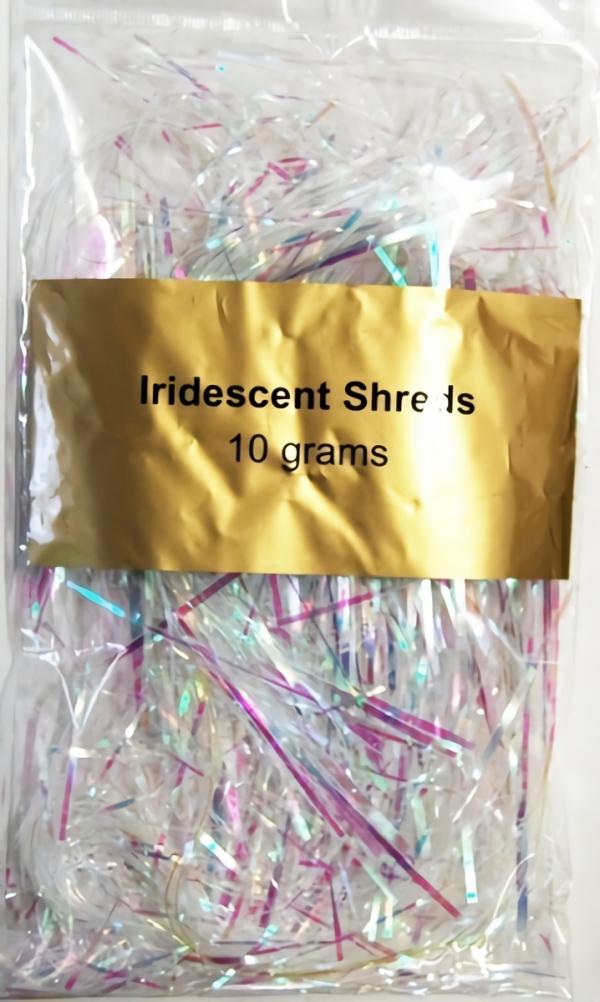 Foil & Iridescent Shreds | Iridescent Shreds – 10Grams – White Shreds & Fillers Foil & Iridescent Shreds