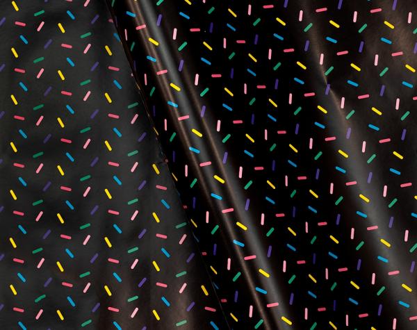 Gift Wrap Paper Rolls – Bulk | Wrapping Paper – 500Mm X 60M – Sprinkles On Black Gift Wrap Paper Rolls - Bulk Gift Wrap Paper Rolls - Bulk