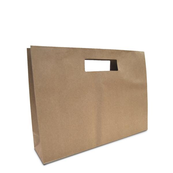 Kraft Paper Bags – Premium | Kraft Bags – Premium Die Cut Kraft Brown Medium Boutique Gift Bag Bags Kraft Paper Bags - Premium