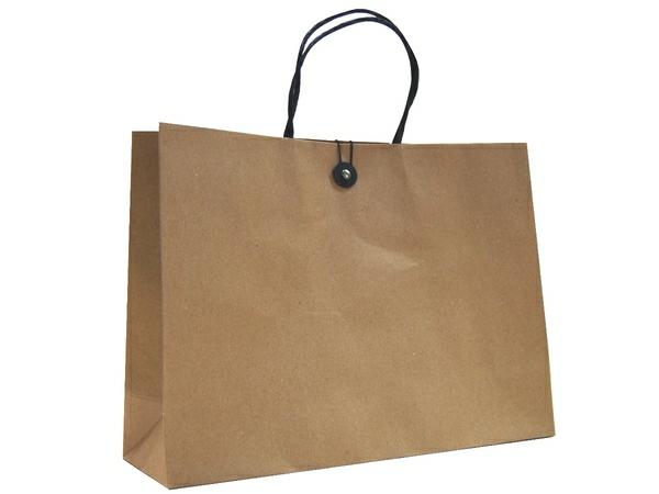 Kraft Paper Bags – Premium | Kraft Bags – Premium Kraft Brown Bags With Cotton String & Button Closure – Small Boutique Bags Kraft Paper Bags - Premium