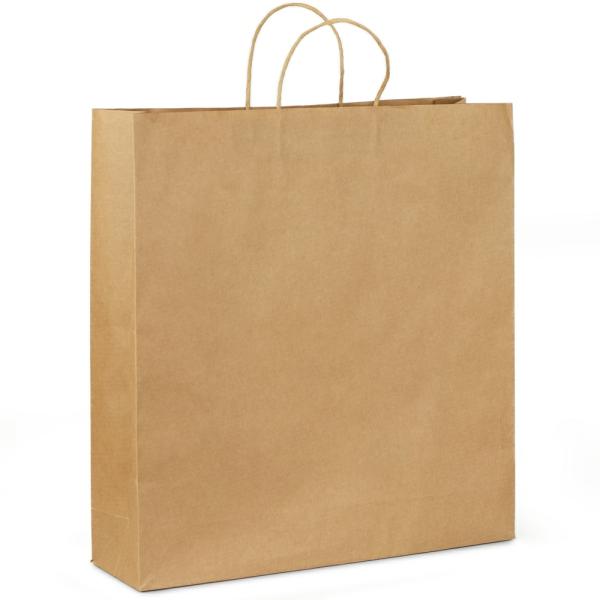 Kraft Paper Bags – Twisted Handles | Kraft Bags – Extra Large – Brown Bags Kraft Paper Bags - Twisted Handles