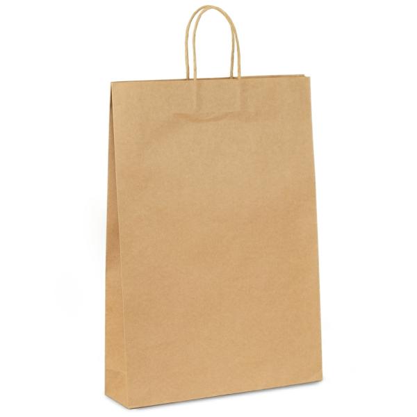 Kraft Paper Bags – Twisted Handles | Kraft Bags – Large – Brown Bags Kraft Paper Bags - Twisted Handles