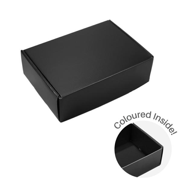 Mailing & Postage Boxes | Medium Premium Mailing Box Black Boxes Black Boxes