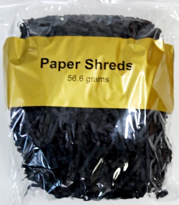 Paper Shreds | Paper Shreds – 56.6Grams – Black Paper Shreds Paper Shreds