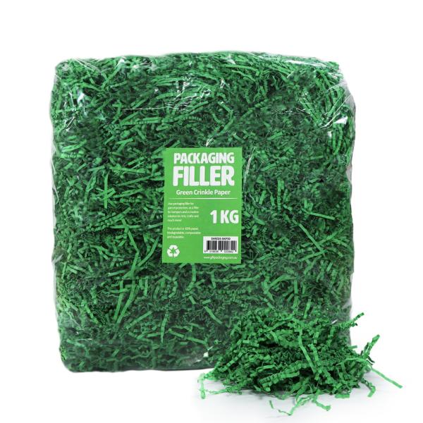 Paper Shreds | Shredded Paper Shreds Filler – 1Kg – Green Paper Shreds Paper Shreds