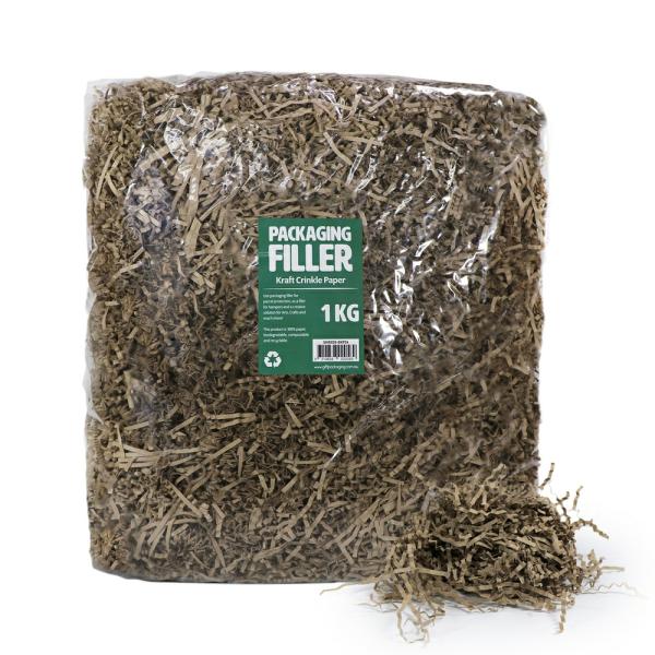 Paper Shreds | Shredded Paper Shreds Filler – 1Kg – Kraft Natural Paper Shreds Paper Shreds