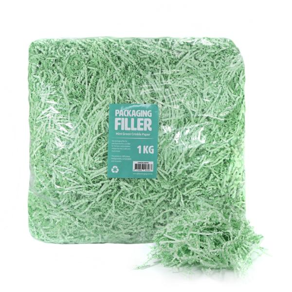 Paper Shreds | Shredded Paper Shreds Filler – 1Kg – Mint Green Paper Shreds Paper Shreds