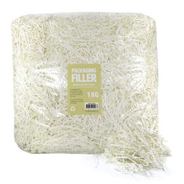 Paper Shreds | Shredded Paper Shreds Filler – 1Kg – Vanilla Cream Paper Shreds Paper Shreds