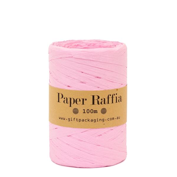 Paper Twine & Paper Raffia | Paper Raffia – 5Mm X 100Metres – Light Pink Paper Twine & Paper Raffia Paper Twine & Paper Raffia