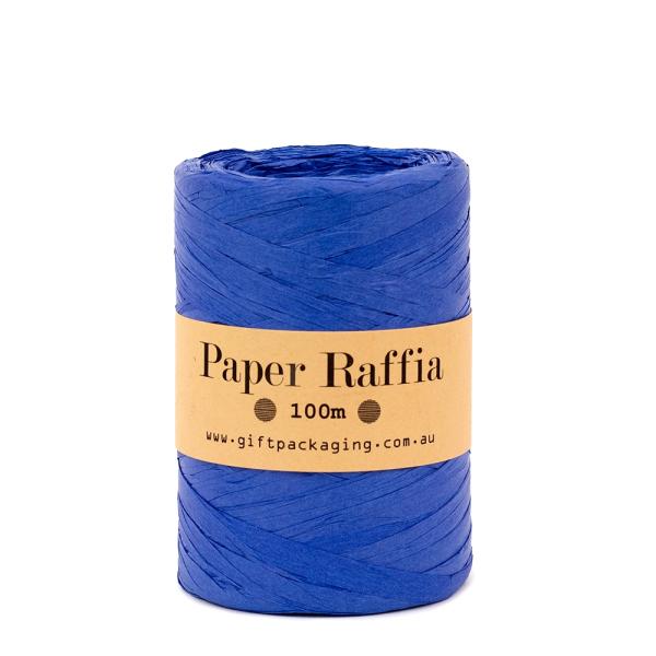 Paper Twine & Paper Raffia | Paper Raffia – 5Mm X 100Metres – Royal Blue Paper Twine & Paper Raffia Paper Twine & Paper Raffia