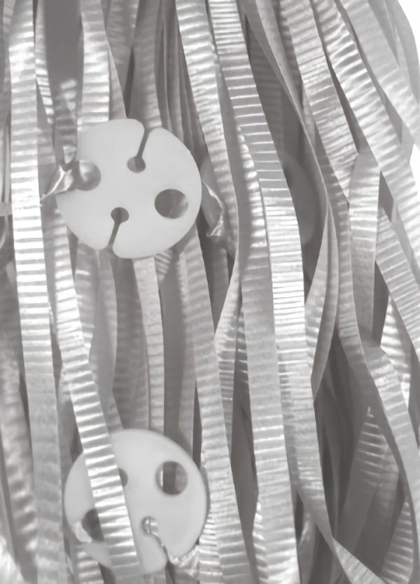 Party & Other Craft Ribbon | 50 X Balloon Pre-Cut Curling Ribbons & Seals – Silver Party & Other Craft Ribbon Party & Other Craft Ribbon