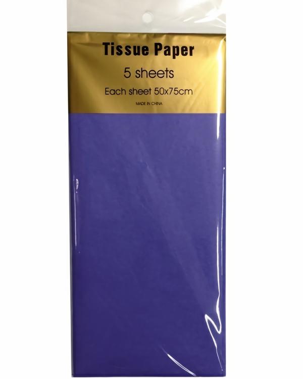 Retail Wrap Packs | Tissue Paper – 5 Sheet – Violet Gift Wrapping & Tissue Paper Retail Wrap Packs