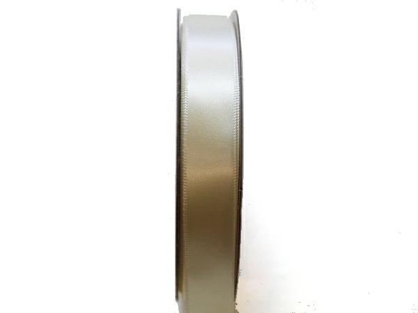 Satin Ribbon | Satin Ribbon – Woven Edge – 15Mm X 30M – Ivory Ribbons Satin Ribbon