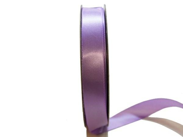 Satin Ribbon | Satin Ribbon – Woven Edge – 15Mm X 30M – Lavender Ribbons Satin Ribbon