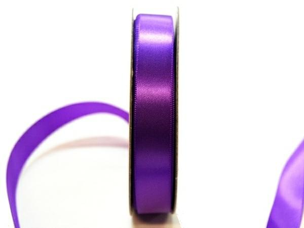 Satin Ribbon | Satin Ribbon – Woven Edge – 15Mm X 30M – Violet Ribbons Satin Ribbon