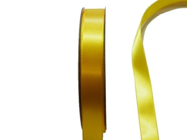 Satin Ribbon | Satin Ribbon – Woven Edge – 15Mm X 30M – Yellow Ribbons Satin Ribbon