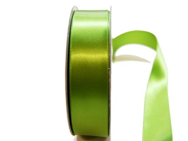 Satin Ribbon | Satin Ribbon – Woven Edge – 25Mm X 30M – Moss Green Ribbons Satin Ribbon