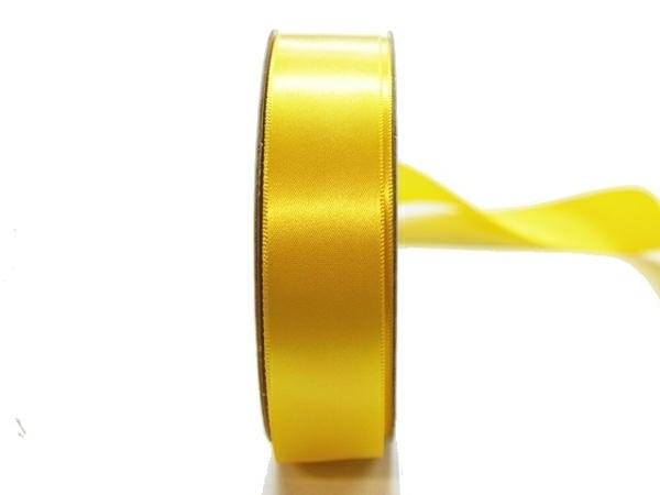 Satin Ribbon | Satin Ribbon – Woven Edge – 25Mm X 30M – Yellow Ribbons Satin Ribbon