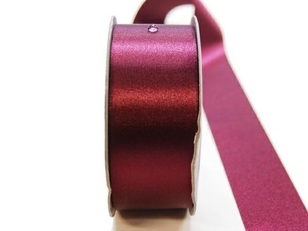 Satin Ribbon | Water Repellent Satin Ribbon – 38Mm X 45M – Burgundy Ribbons Satin Ribbon