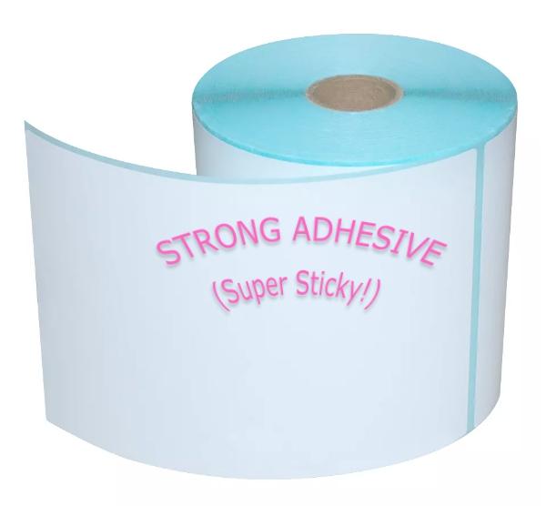 Thermal Label Rolls | Strong Adhesive ‘super Sticky’ – Direct Thermal Shipping Label 100Mm X 150Mm For Fastway Startrack Eparcel – 500 Labels Per Roll Labels Thermal Label Rolls