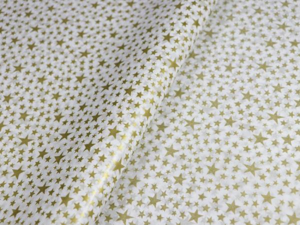 Tissue Paper Reams – Bulk | Tissue Paper Ream 750Mm X 500Mm, 240 Sheets – Gold Stars Gift Wrapping & Tissue Paper Tissue Paper Reams - Bulk