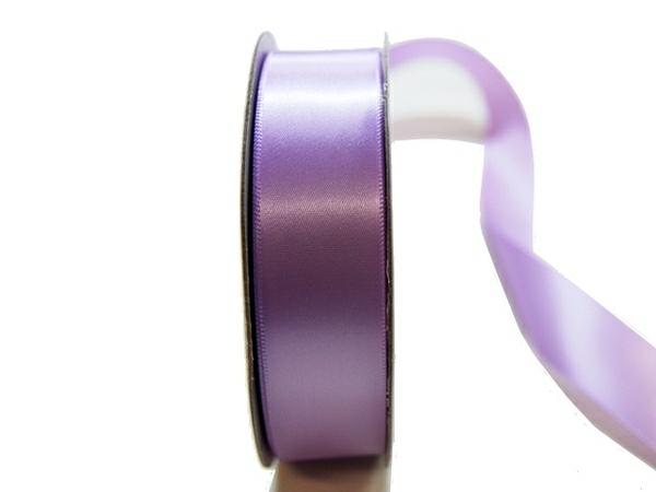 Satin Ribbon | Satin Ribbon – Woven Edge – 25Mm X 30M – Lavender Ribbons Satin Ribbon