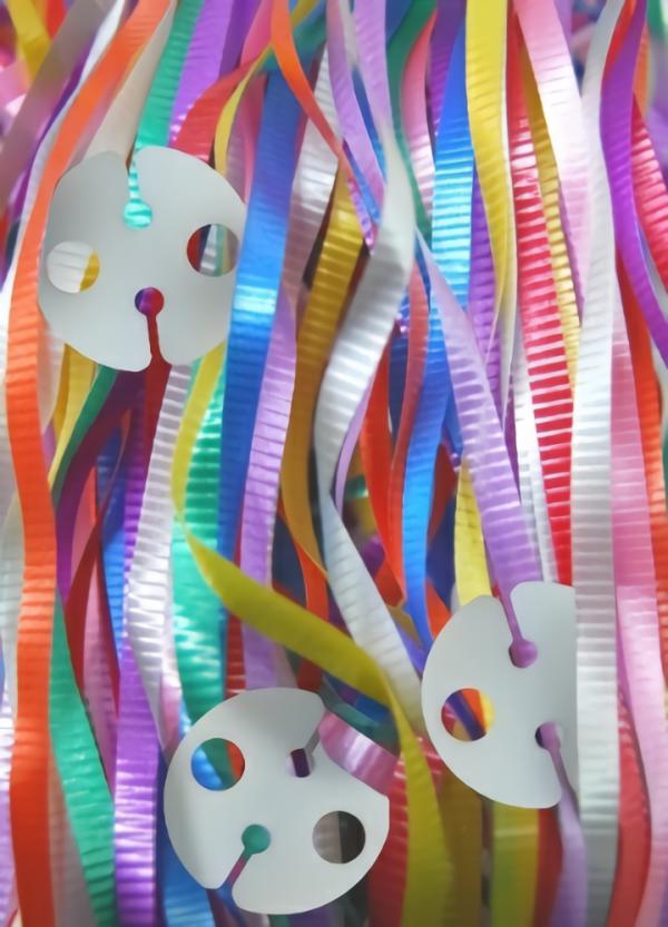 Party & Other Craft Ribbon | 50 X Balloon Pre-Cut Curling Ribbons & Seals – Assorted Party & Other Craft Ribbon Party & Other Craft Ribbon